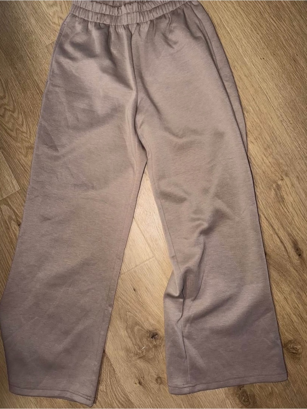 Dear Scarlett small Wide Leg Lounge Pants in Taupe